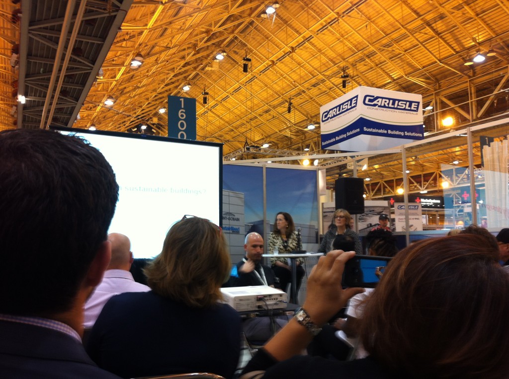 Educational Sessions held on the floor of the expo hall. 